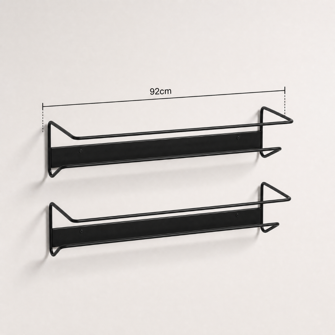 Aeska Rail™ - Shoe Rack 2-Pack