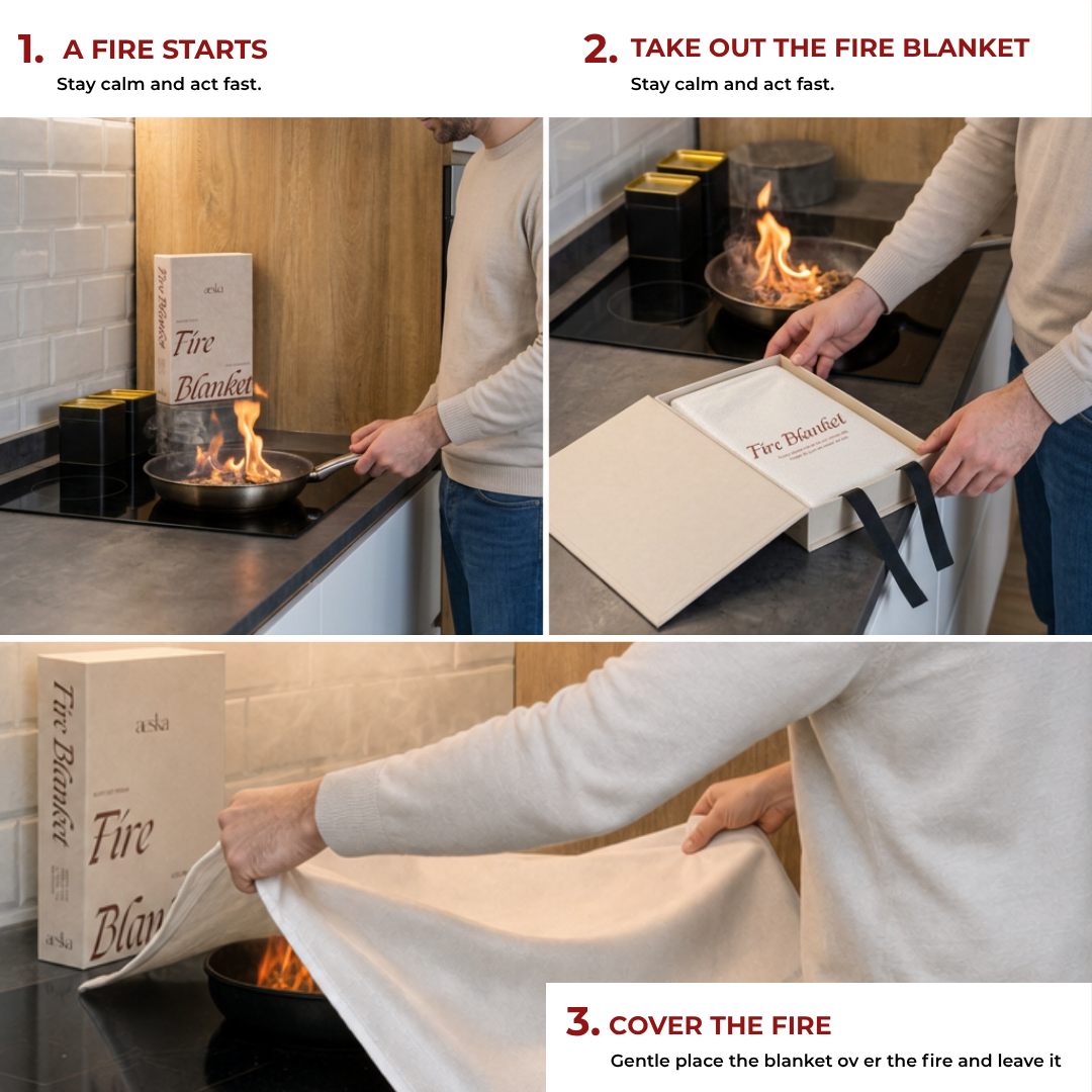 Fire Blanket Coffee Table Book