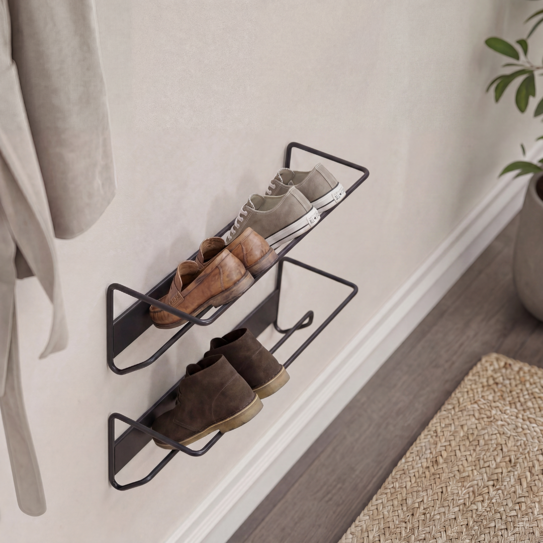Aeska Rail™ - Shoe Rack 2-Pack
