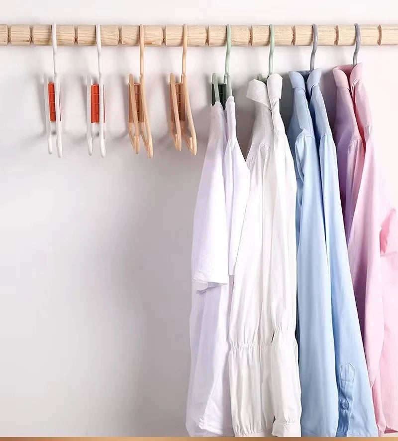 Foldable Coat Hanger - 5-Pack